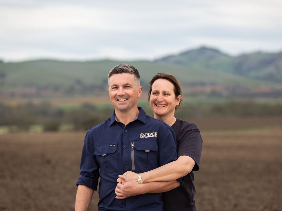 Craig and Hayley from Piper Plumbing & Gas